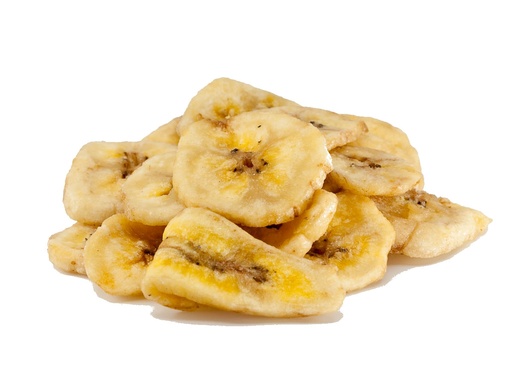 Banaanchips gedroogd honey dipped
